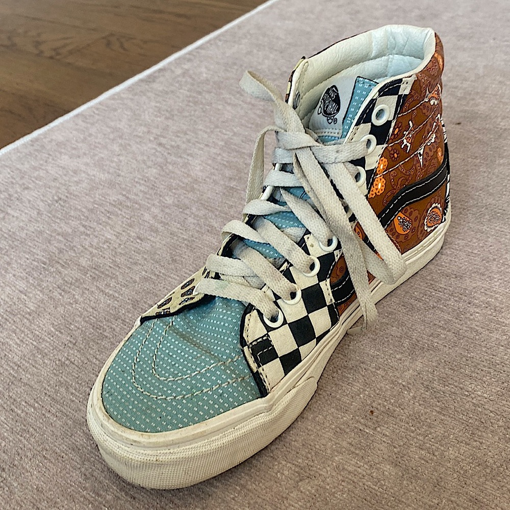 Vans unique high top print